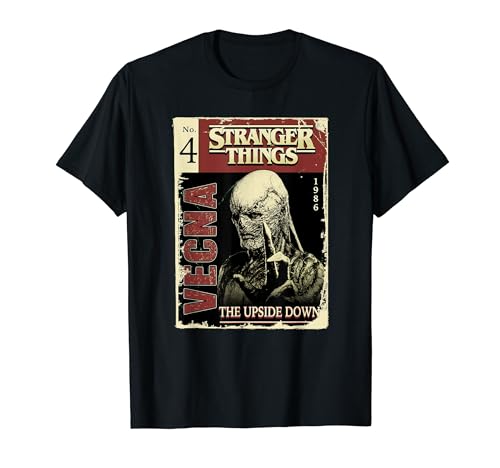 Stranger Things 4 Vecna Comic Book Cover T-Shirt