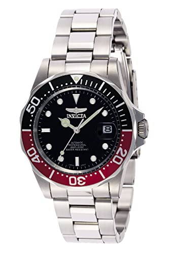 Invicta Pro Diver Unisex Wrist Watch Stainless Steel Automatic Black Dial - 9403