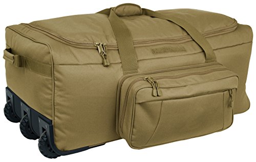 Mercury Tactical Gear Code Alpha Mini Monster Wheeled suitcases Deployment Bag, Basic, Coyote, One Size