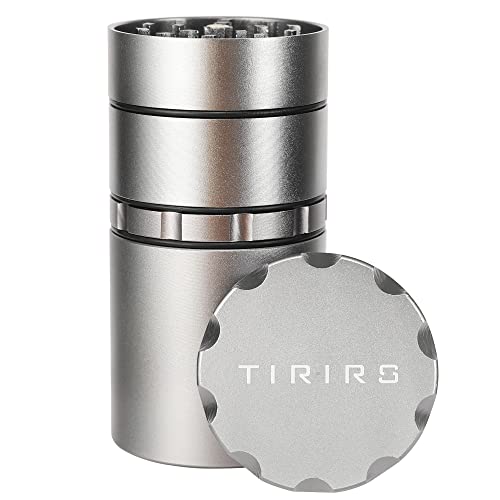 TIRIRS 2' Aluminium Grinder with Large Capacity Storage Container, Best Gift.