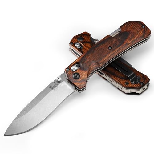 Benchmade - Grizzly Creek 15060-2 Hunting Knife with Wood Handle (15060-2)