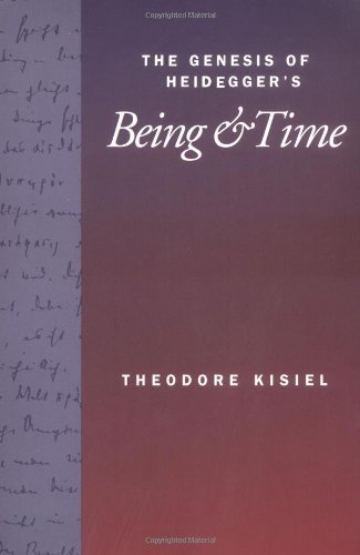 The Genesis of Heidegger's Being and Time