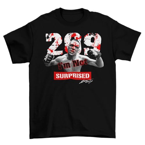 Im Not Surprised - Nate Diaz Stockton 209 MMA T Shirt (XLarge) Black