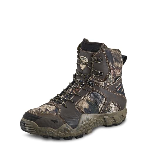Irish Setter, VaprTrek, Men’s, 8', Waterproof, Insulated 1200g, Hunting Boot, Mossy Oak Break-up Country, 10.5 EE (Wide)