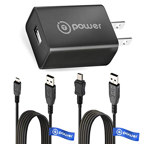 T-Power 5v AC DC Adapter for Zoom AD-17 AD17 AD-0017D AD-17D, Zoom H1, H2n, H5, H6, Q2HD, Q4, Q2N, Q4N Q8 and R8 Recorders Power Supply Cord Cable PS Charger