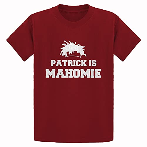 Patrick is Mahomie Large Red Youth T-Shirt