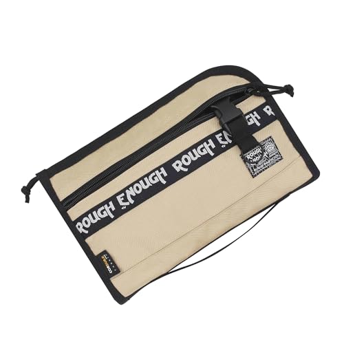 Rough Enough Travel Passport Holder Wallet Clutch Bag Organization Bag for Men Women Family Cordura