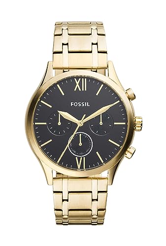 Fossil Fenmore Midsize Multifunction Gold-Tone Stainless Steel Watch BQ2366