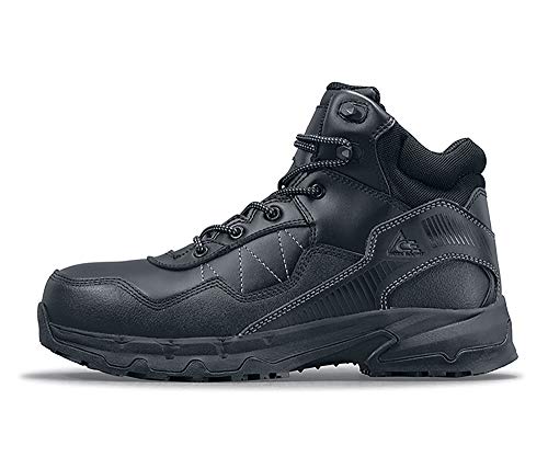 Shoes for Crews Piston Mid Aluminum Toe Unisex Work Shoe, Black, Size 16
