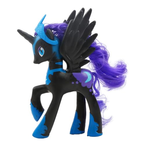 Little Horse Princess Luna Toy Friendship Movie Feature Character 14CM Doll Action Figure Model Toy for Girls