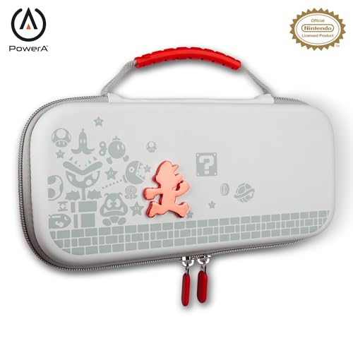 PowerA Protection Case for Nintendo Switch - OLED Model, Nintendo Switch or Nintendo Switch Lite - Running Mario