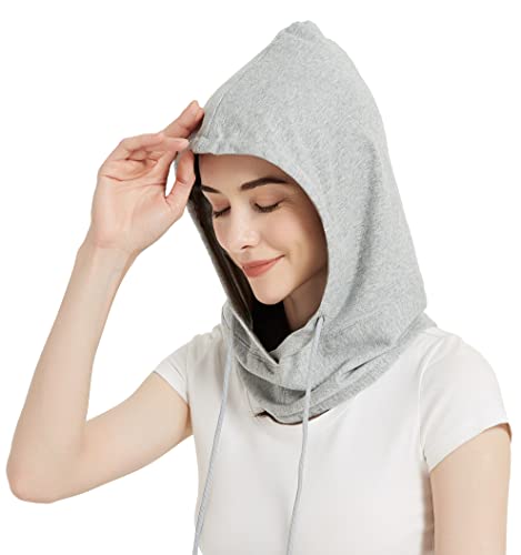 SHINRAY EMF Hat,Unisex,Faraday Fabric Liner Hat,Protection Hood,5G,WiFi,Cell Towers Shielding,Adjustable Gray