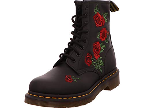 Dr. Martens Women's 1460 Vonda Fashion Boot, Black Softy T, 7