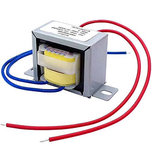 weideer Input 110V 50/60HZ Output 24V 10VA Power Transformer AC/AC Single Phase Transformer for Lighting Power Supplies, Audio Equipment etc. Various Small Power Supplies K-030