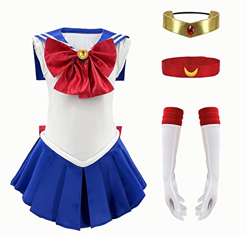 Sinkawa Jackets Anime Outfits Moon Cosplay Costume For Women Girls Adult-Medium
