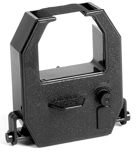 COMPUMATIC (2 Pack) Amano PIX and TCX Time Clock Ribbon, All Models, Black Ink