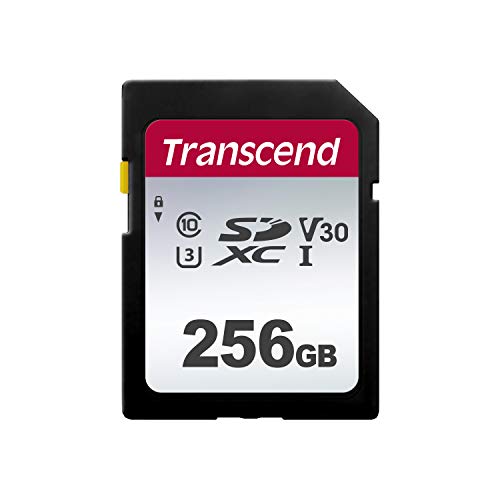 Transcend TS256GSDC300S-E 256GB SDXC UHS-I U3 Memory Card