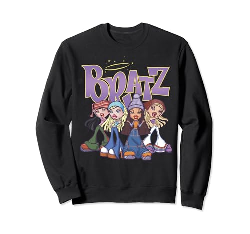 Bratz Original Four Group Shot Logo Sweatshirt