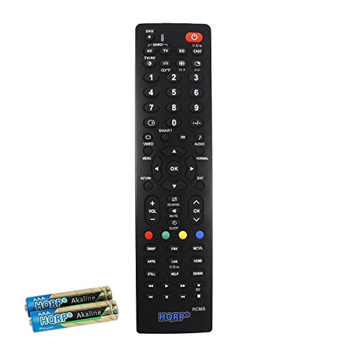 HQRP Remote Control fits Panasonic PT-52LCX15-B PT-52LCX16-B PT-52LCX65 PT-52LCX66 PT-56DLX25 LCD LED HD TV Smart 1080p 3D Ultra 4K Plasma