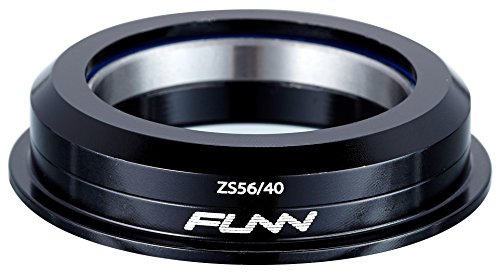 Funn Descend Lower Headset ZS56/40, Zero Stack Angular Contact Bearing Lower Headset, Alloy Bike Headset for Mountain Bike, BMX Bike, Road Bike and Gravel Bike