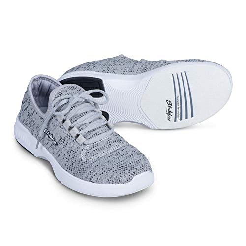 KR Strikeforce The Maui Womens Athletic Style Bowling Shoe (Grey, US Footwear Size System, Adult, Women, Numeric, Medium, 8)