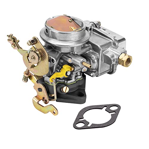 maXpeedingrods 1 Barrel Carburetor for Ford 1957 1960 1962 144 170 200 223 6CYL 4CYL Engine Replace for Holley1904 Carb Manual Choke