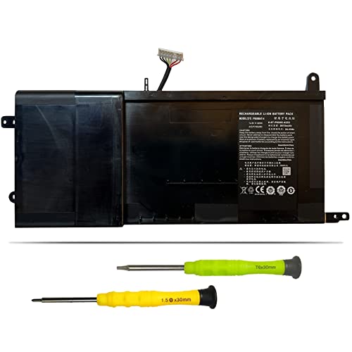 P650BAT-4 Battery Replacement for Clevo P650SA P650SE P650SG P651SA P655SE P651SG P655RE6 P671RG P671RA P671RE3 Hasee Z7 Z7M Z8 Sager SNP8651 NP8652 NP8650 Schenker XMG P505 P506 60Wh 14.8V