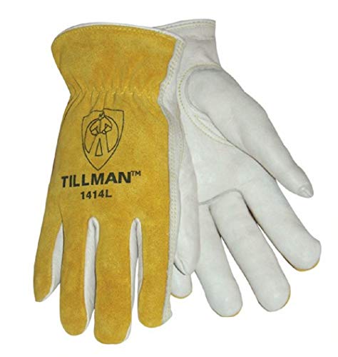 Tillman 1414M Top Grain/Split Cowhide Drivers Gloves by Tillman