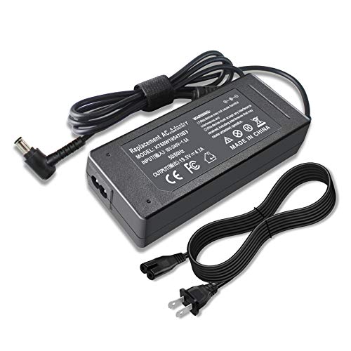 19.5V AC Adapter for Sony Bravia KDL-40 KDL-42 KDL-48 KDL-55 KDL-32 Series KDL-40R510C KDL-40W650D KDL48W590B KDL55W650D KDL48W600B KDL-42W650A KDL-40W600B KDL-32W Smart LED LCD HD TV Screen Power