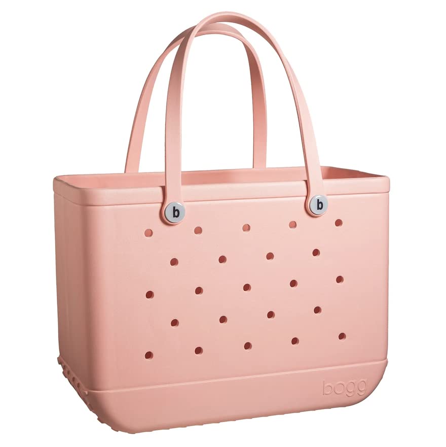 BOGG BAG Original X Large Waterproof Washable Tip Proof Durable Open Tote Bag for the Beach Boat Pool Sports 19x15x9.5 - Lightweight Cute Tote Bag - Durable Rubber Bags For Women - Patented Design