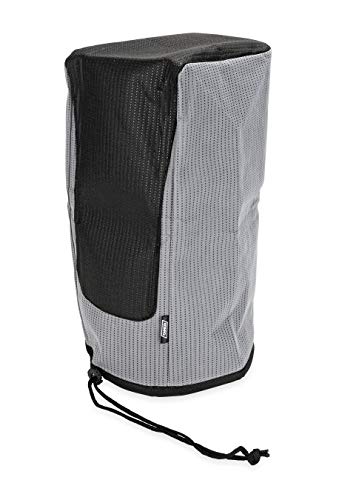 Camco EAZ-Lift Electric Tongue Jack Head Cover | Features 3 Layers of Water-Resilient Breathable Material & Adjustable Drawstring Closure | Measures 18” (H) x 7.5” (W) x 8.5” (L) (48356)