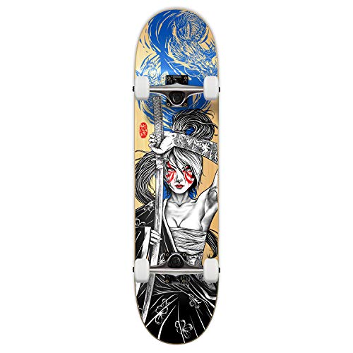 Yocaher Complete 31' x 7.75' Skateboards w/Premium Skateboard Grip Tape, Pro Aluminum Alloy Truck, ABEC-9 Bearing, 54mm Wheels
