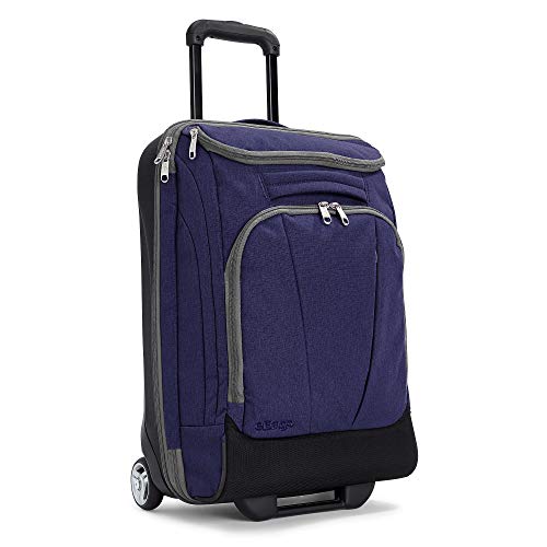 Mother Lode Carry On Luggage | 21 Inch Rolling Duffel (Brushed Indigo)