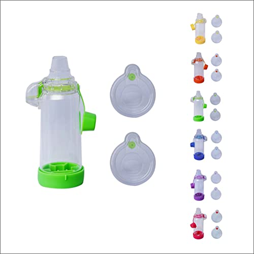 Ramixi Spacer for Adult and Kids 2 Masks (2 Masks/Green/Adult)