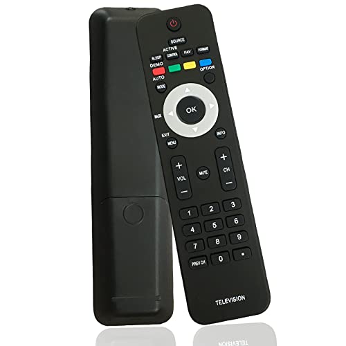 Replacement Remote Control for Philips TV 42PFL3603D/27 55PFL5706/F7 47PFL3603D 47MF439B 52MF438B