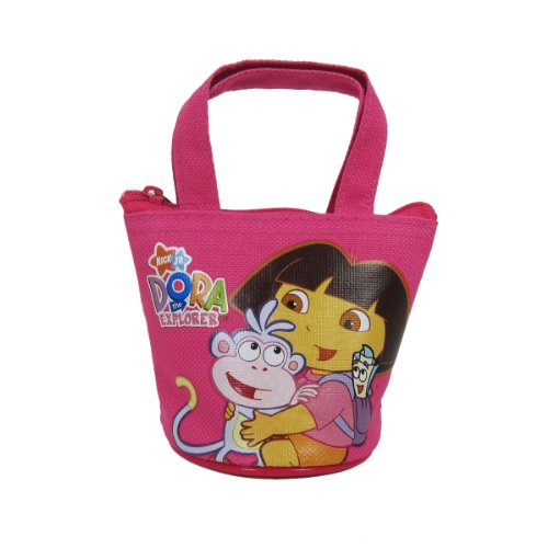 Officially Licensed Dora the Explorer Mini Handbag Style Coin Purse - Dora and Boots