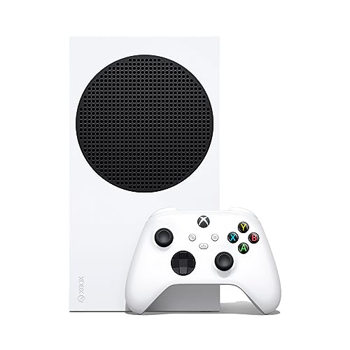 Xbox Series S 512GB SSD Console - Includes Xbox Wireless Controller - Up to 120 frames per second - 10GB RAM 512GB SSD - Experience high dynamic range - Xbox Velocity Architecture