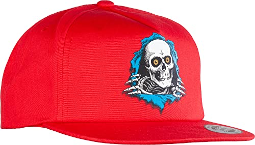 Powell Peralta Ripper Snapback Hat Red