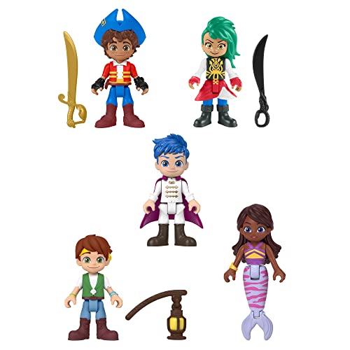 Fisher-Price Santiago of the Seas Pirate Toys Figure Pack with 5 Characters & Accessories for Preschool Play Ages 3+ years (Amazon Exclusive)