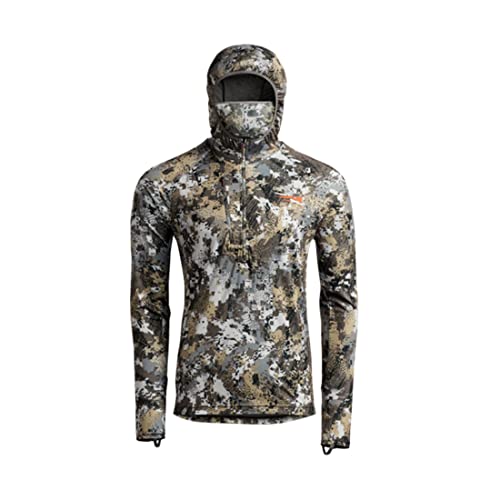 SITKA Men's Equinox Guard Lightweight Hunting Hoody - Optifade Elevated II, Large