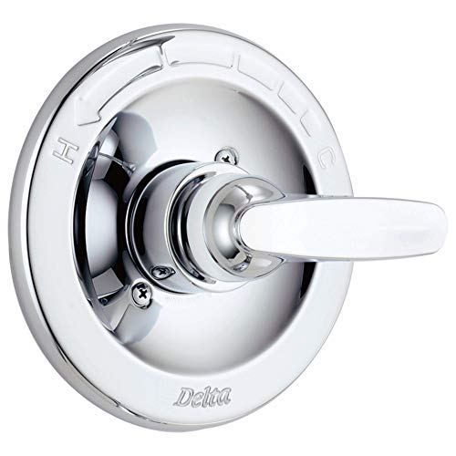 Delta Faucet Foundations 13 Series Single-Function Shower Valve Trim Kit, Shower Handle, Chrome BT13010 (Valve Not Included)