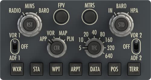 SYDYSOSO COCKPITMASTER Flight Simulator CS 737X EFIS, Flight Multi Panel, FMC Flight Management Computer