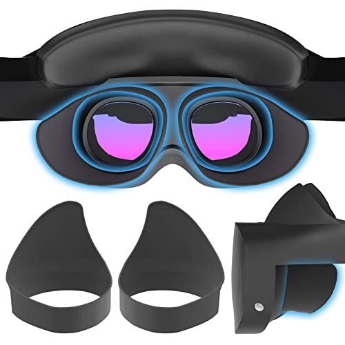 Light Blocker Compatible for Meta Quest Pro, Lens Hood, Shading Cover with Meta Quest Pro.(black)