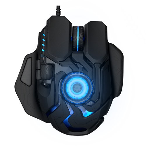 FM gaming Mouse,Double Wheel,Patent Size Adjusting System,Patent Shaft Type Key System,8200 DPI