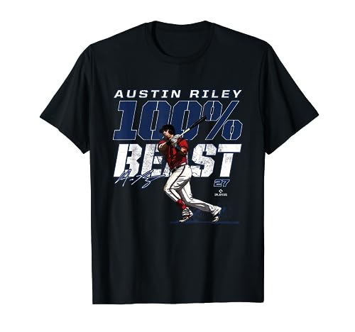 100 Percent Beast Austin Riley Atlanta MLBPA T-Shirt