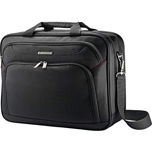 Samsonite Xenon 3.0 Gusset Check-Point Friendly Tech Locker Brief, Black