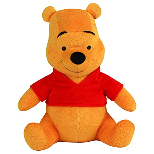 Disney Collectible 7.2-inch Winnie the Pooh Beanbag Plush, Super Soft Plush Fabric, Kids Toys for Ages 2 Up by Just Play