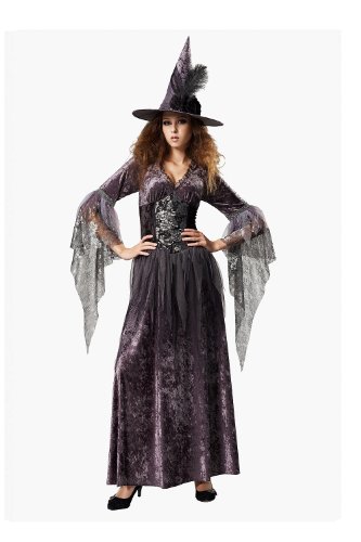 HGM Costume Women's Sorceress Witch Costume MEDIUM