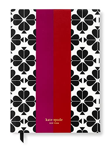 Kate Spade New York Undated Daily Planner, Large Journal Planner, To Do List Notebook, Hardcover Personal Organizer, Spade Flower Stripe