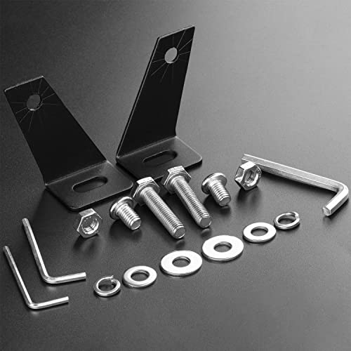 Rigidhorse LED Light Bar Mounting Bracket for Off Road Boat Trucks Pickup SUV ATV UTV, 1 Pack